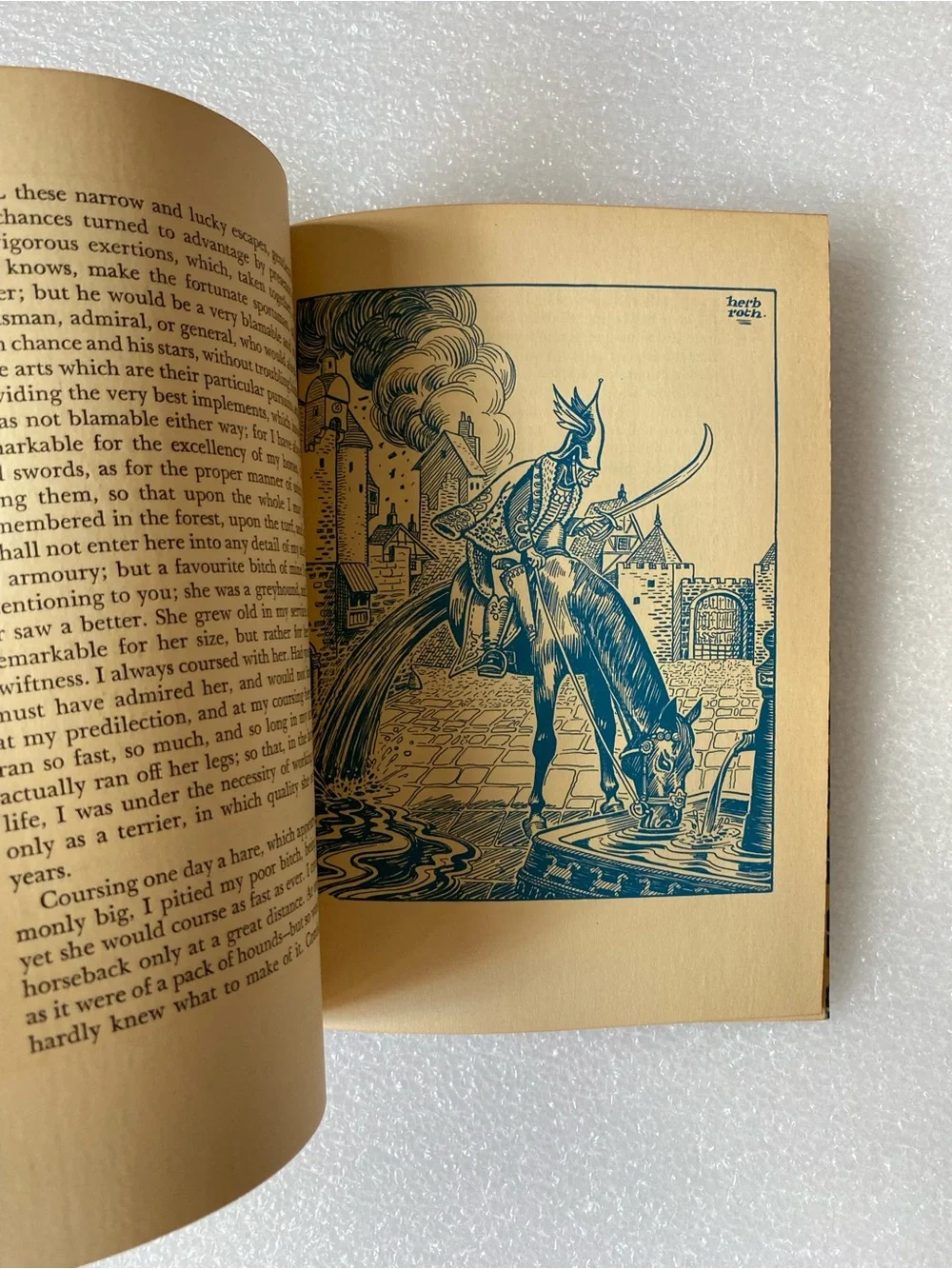 Adventures of BARON MUNCHAUSEN 1944 Peter Pauper Press Vintage Hardcover